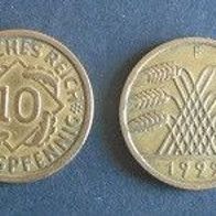 Münze Deutsches Reich: 10 Reichspfennig 1929 - F