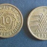 Münze Deutsches Reich: 10 Reichspfennig 1935 - D