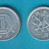 Japan 1 Yen 1989