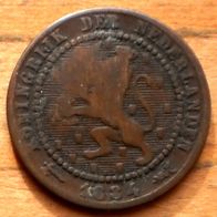 1 Cent 1884 Niederlande
