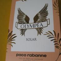 Paco Rabanne - Olympea - Solar " Eau de Parfum Damen EdP