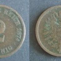 Münze Deutsches Reich: 2 Reichspfennig 1874 - A
