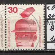 BRD / Bund 1972 Unfallverhütung Zusammendruck W 29 aus MHB 29 gestempelt -4-
