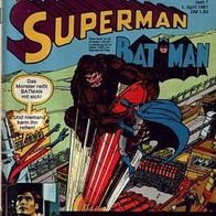 Superman/ Batman Nr. 7/1981 (Ehapa) Comicheft DC - mit Sammelecke