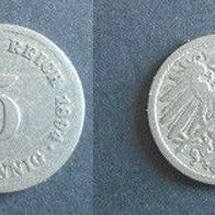 Münze Deutsches Reich: 5 Pfennig 1894 - J