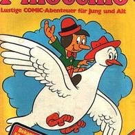 Pinocchio 9 - Comic-Heft - Condor Verlag 1978 - Michael Goetze - Z1-