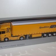 Herpa Scania R TL 13 Planensattelzug - Metzner