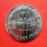 5 DDR Mark Münze Internationales Jahr der Frau 1975 von 1975