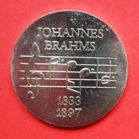 5 DDR Mark Münze Johannes Brahms von 1972