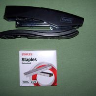 Staples Manuelles Heftgerät Bürotacker Schwarz