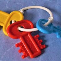 Baby Spielzeug Schlüsselbund Schlüssel Greifring Chieco