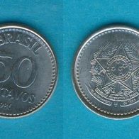 Brasilien 50 Centavos 1986