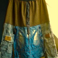 Damen Jeans Rock Blau-Braun-Grau-Schwarz Gr.48-50-52-54 Einzelexemplar!