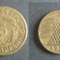 Münze Deutsches Reich: 5 Reichspfennig 1926 - A