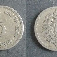 Münze Deutsches Reich: 5 Pfennig 1889 - A