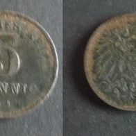 Münze Deutsches Reich: 5 Pfennig 1917 - J