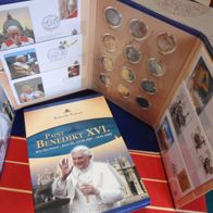 Vatikan 2007-08 Papst Benedikt XVI. sein 3. Pontifikatjahr nach Rückt. und Tod RAR