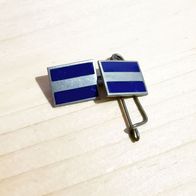 Anstecker Militaria DDR Blau-Silber-Blau unbekannt, aus Sammlung