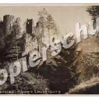 Ansichtskarte Immenstadt - Ruine Laubenberg 1919