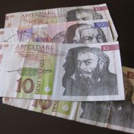Tolar Banknoten aus Slovenien