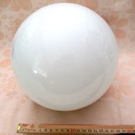 Lampenschirm Glaskugel weiß Ø 20 cm * Öffnung Ø 10 cm
