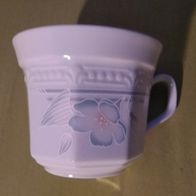Kaffeetasse Mitterteich Form 2040 Sissi Sissy blaue Blume Porzellan