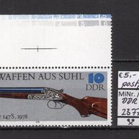 DDR 1978 Jagdwaffen aus Suhl MiNr. 2377 L postfrisch