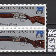 DDR 1978 Jagdwaffen aus Suhl S Zd 176 postfrisch