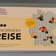 Geschmacks Reise durch Deutschland Postkarten Form