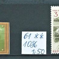 Österreich 1961 " Europäische Konferenz d. Verkehrsminister Mi 1086 * * Postfrisch