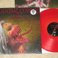 Cannibal Corpse- Violence Unimagined White in Red Vinyl LP USA Booklet Obituary CHAOS