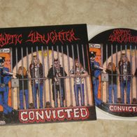 Cryptic Slaughter- Convicted/ Picture Disc Vinyl LP & Cover Relapse SOA S.O.D.