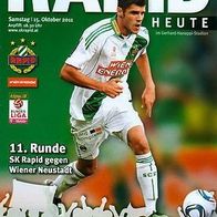 PRG SK Rapid Wien vs 1. SC Wiener Neustadt 15. 10. 2011 Wr. Neustädter Stadion SCR