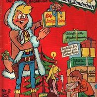 Tom Berry Das grosse Weihnachts-Sonderheft Nr. 2 Pabel-Verlag 1969 Comicheft