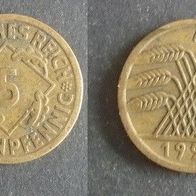 Münze Deutsches Reich: 5 Rentenpfennig 1924 - A