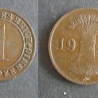 Münze Deutsches Reich: 1 Reichspfennig 1930 - A