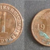Münze Deutsches Reich: 1 Reichspfennig 1936 - A # 2