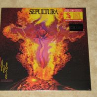 Sepultura- Above The Remains/ Live 1989 RED Vinyl LP OVP/ Sealed Kreator Slayer