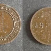 Münze Deutsches Reich: 1 Reichspfennig 1933 - A