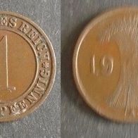 Münze Deutsches Reich: 1 Reichspfennig 1934 - A
