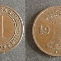 Münze Deutsches Reich: 1 Reichspfennig 1936 - A