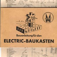 Bauanleitung für den Electric-Baukasten