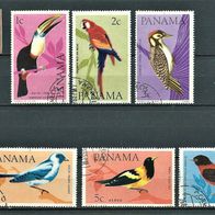 Panama 1965 " Vögel Birds Mi 844-849 kompl. Satz ° Gestempelt Mittel-Amerika Top Rar