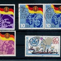 3583 - DDR Briefmarken Michel Nr.2405.2458,2459,2461 gest Jahrg 1979