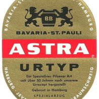 Bieretikett Bavaria-St.-Pauli Brauerei Harburg Hamburg Jever Oldenburg Braunschweig