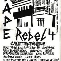 Tape Rebel 4 - Cassettenfanzine Mai ´88 (Fanzine aus Düren)
