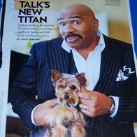 Steve Harvey Article Clippings 1 pg Magazine Clipping