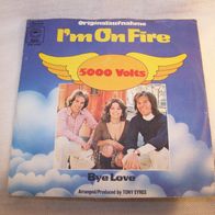 5000 Volts - I´m On Fire / Bye Love, Single - Epic 1975