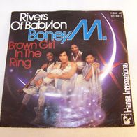 Boney M. - Rivers Of Babylon / Brown Girt In The Ring, Single - Hansa 1978