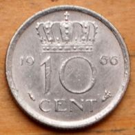 10 Cents 1966 Niederlande